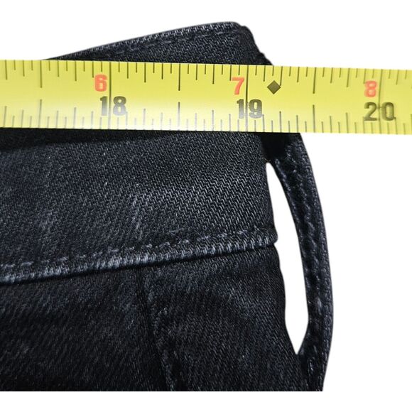 NWT Madewell The Perfect Vintage Flare Jean Black Size 33 Fits 38 X 32 - Picture 6 of 10